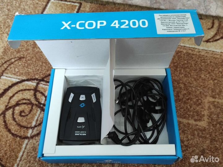 Радар детектор neoline x-cop 4200