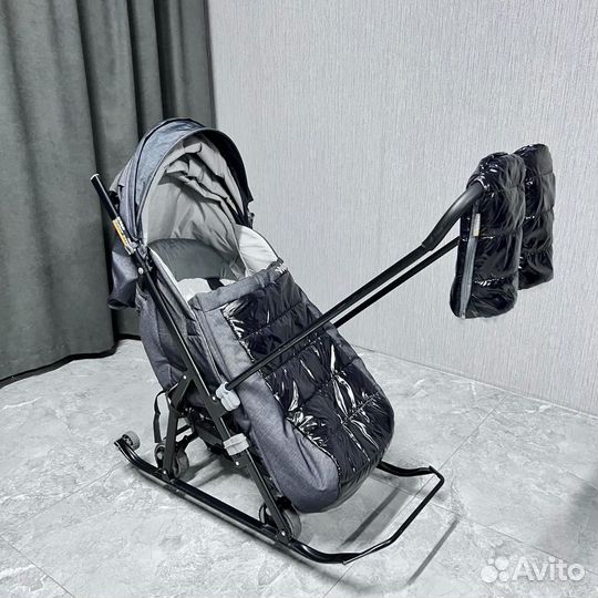 Коляска санки