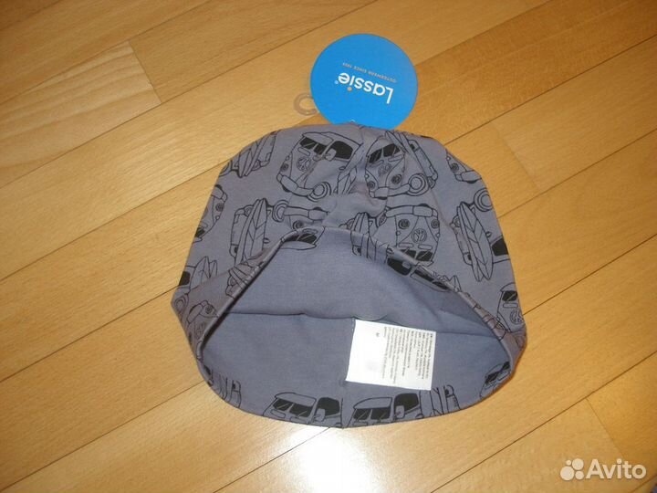 Новая шапочка Lassie 46-48 хлопок два слоя