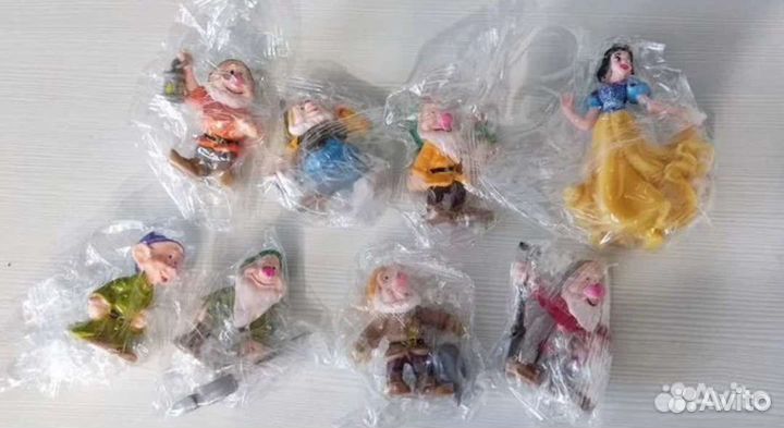 Белоснежка и 7 гномов, Коллекция игрушек