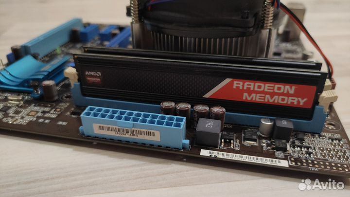 Мат. плата + i5 + 8gb памяти + кулер