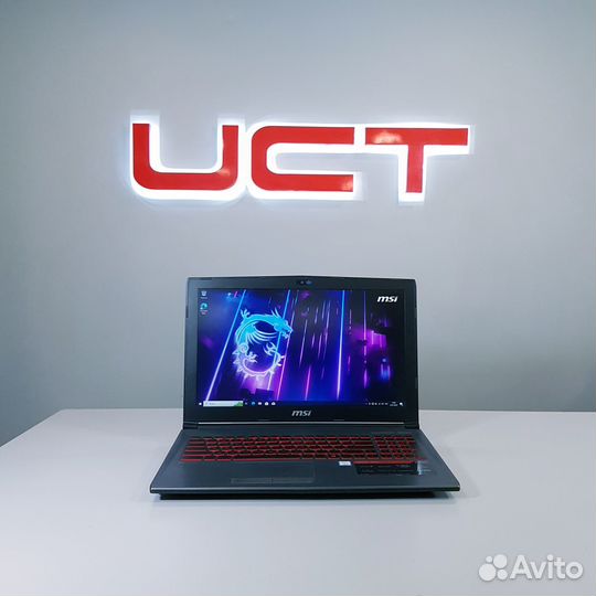 Ноутбук MSI GV62 i5 8300H / 8Gb / GTX 1050 2Gb