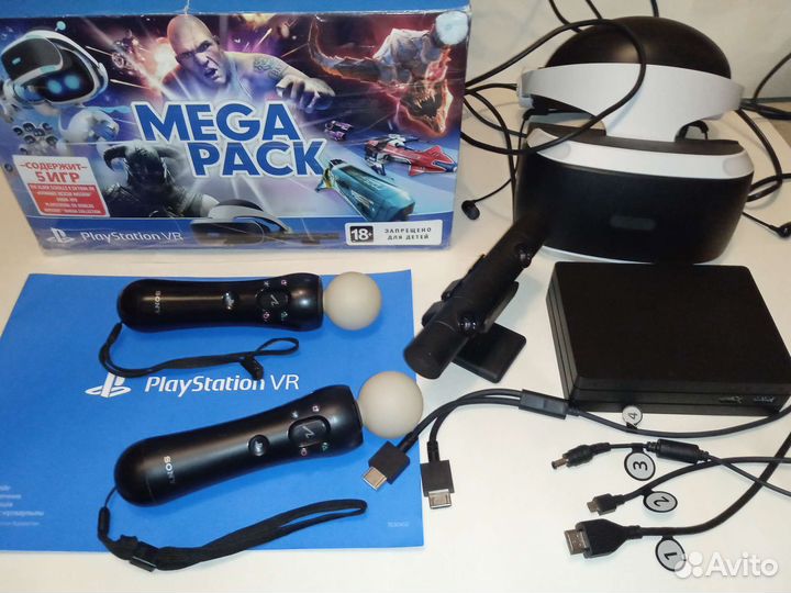 Шлем Sony PS4 и PS5 VR2