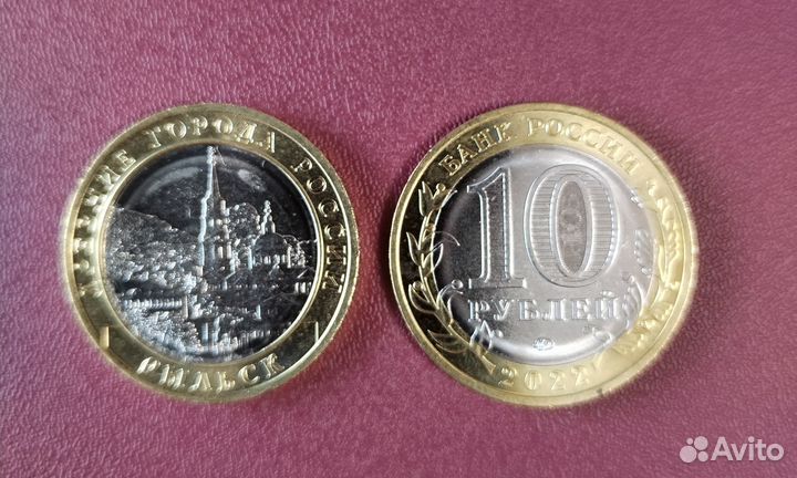 Монета 10 р. 2022 Рыльск