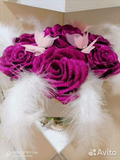 Букет цветов ручной работы