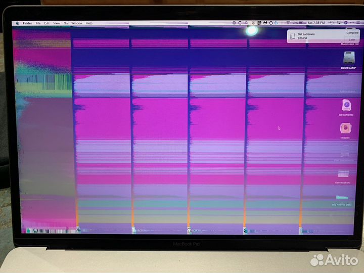 Замена стекла (дисплея, шлейфа) macbook