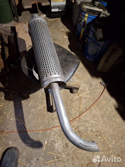 Глушитель на погрузчик Балканкар(новый)