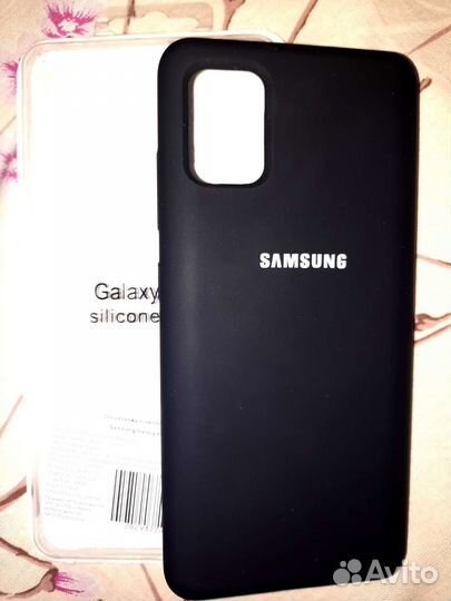 Силиконовый чехол на самсунг А51