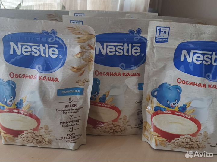 Детские каши молочные