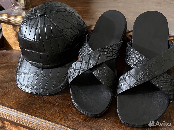 Кепка тапочки крокодил