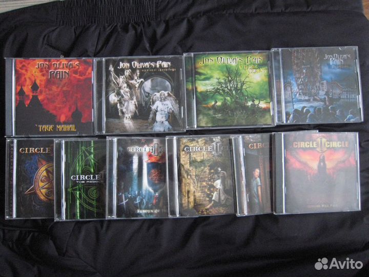 Jon Olivas Pain Circle II Circle 10 CD лицензия