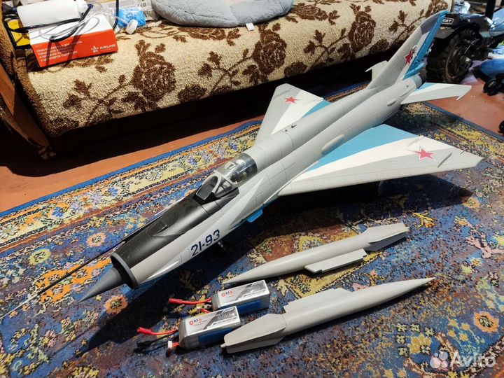 Радиоуправляемый самолет freewing Миг-21