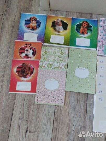 Тетради тонкие