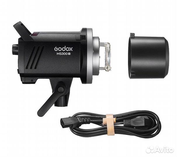 Вспышка студийная Godox MS300V со светодиодной пил