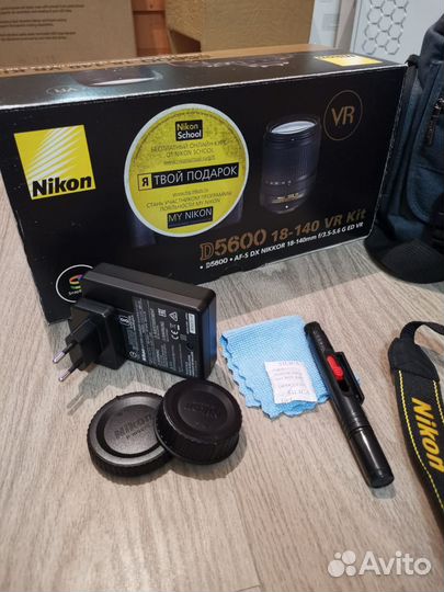 Зеркальный фотоаппарат Nikon D5600 18-140 VR Kit