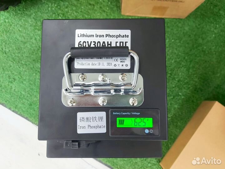 Аккумулятор lifepo4 30ah 60v