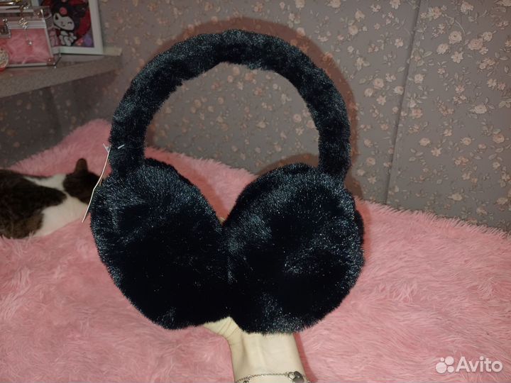 Пушистые наушники