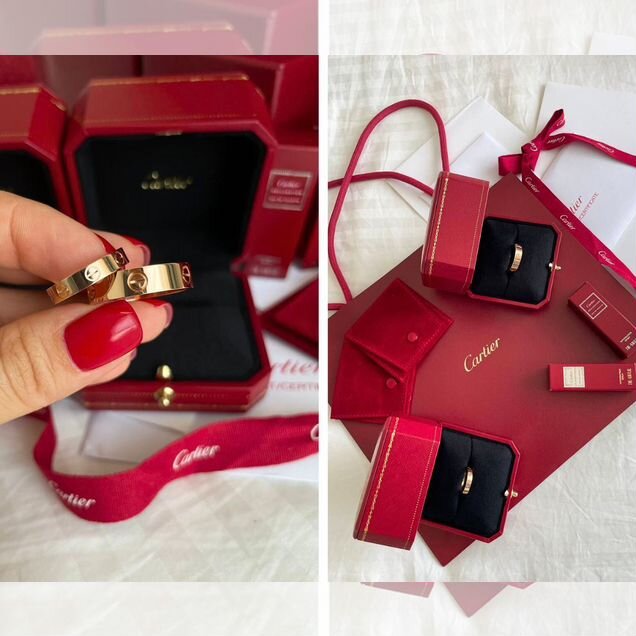 Кольцо Cartier love женское. Оригинал. Выкуп Дубай