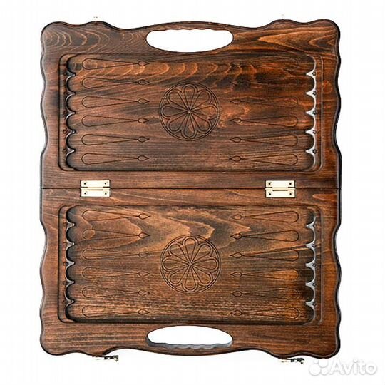 Нарды резные Братья 41 х 46 см бук Армения 62662