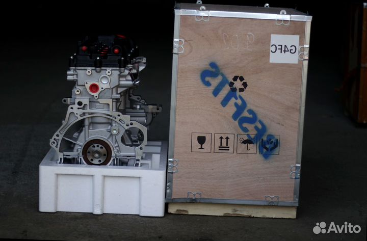 Новый двигатель 1.4л. G4fа на KIA RIO 2012-2017