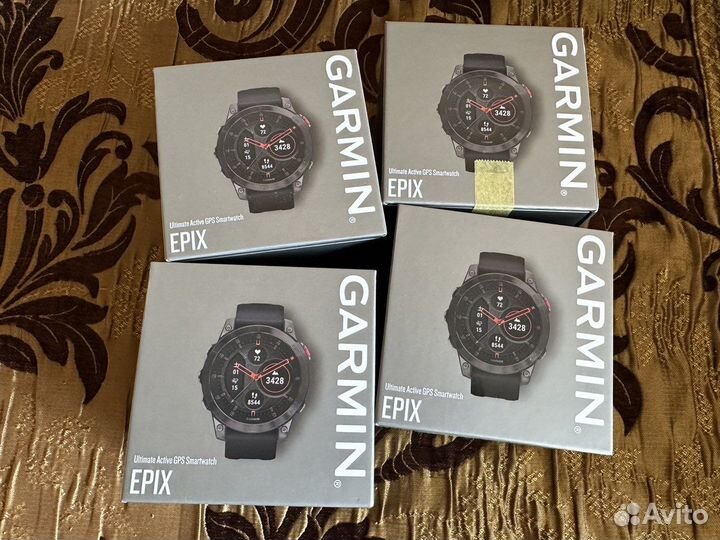 Garmin Epix Sapphire Carbon Gray DLC Ti / Black