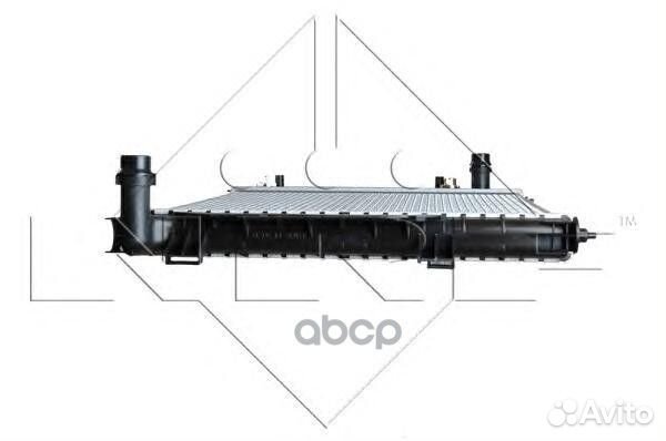 Радиатор системы охлаждения 53444 NRF