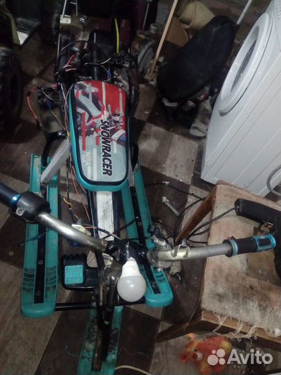 Снегокат с двигателем