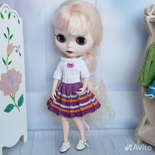 Комплект: кофточка и юбочка для Блайз