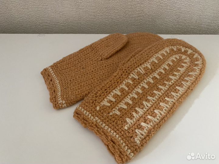 Варежки ручной работы