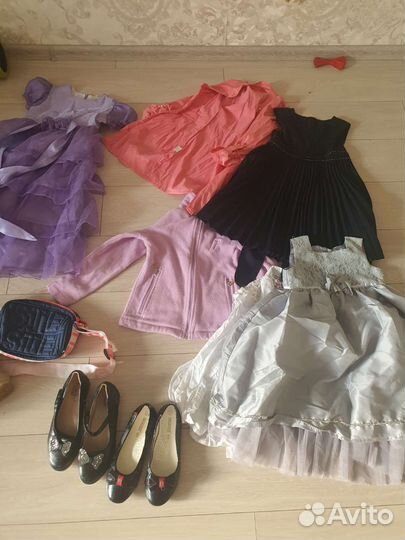 Детские вещи пакетом для девочек 116 122