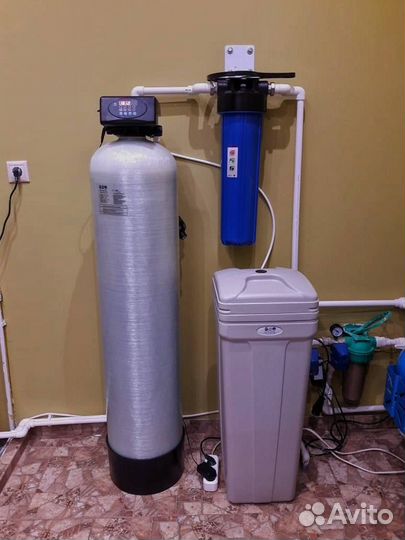 Обезжелезивание воды. Фильтр для воды. Комплект