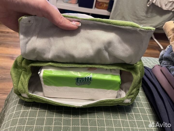 Салфетница в виде лягушки Пепе