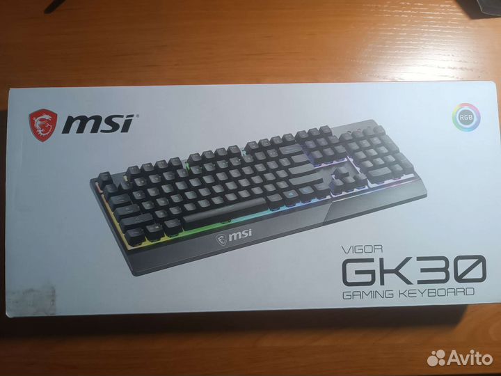 Игровая клавиатура MSI Vigor GK30