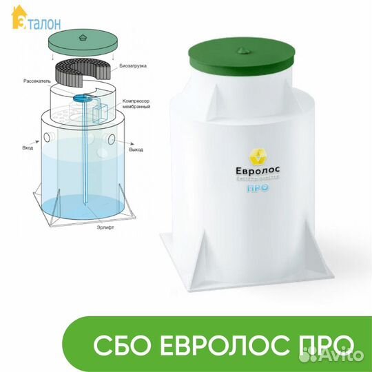 Септик без откачки