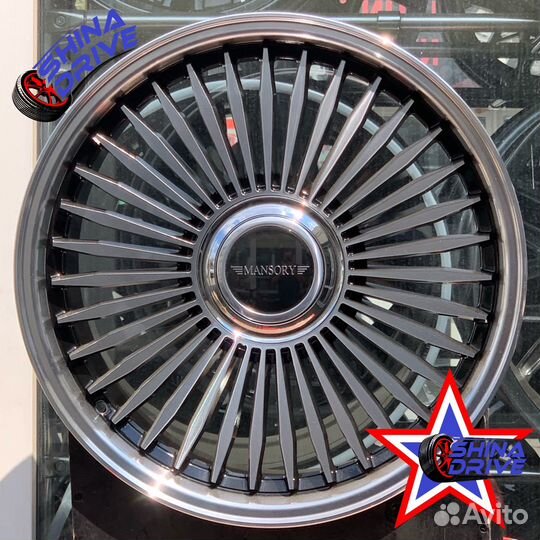 Диски Mansory R18 5x114,3 Black Diamond