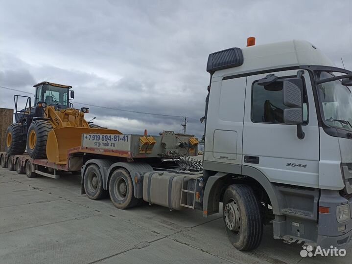 Перевозка тралом услуга низкорамрого трала