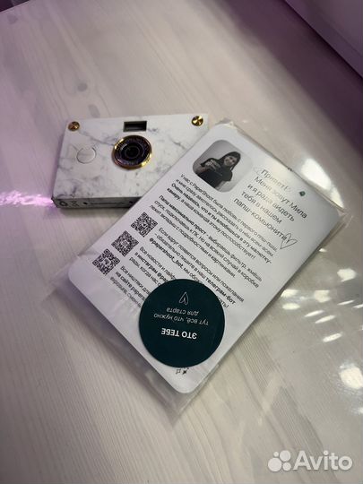 Фотоаппарат papershoot мрамор