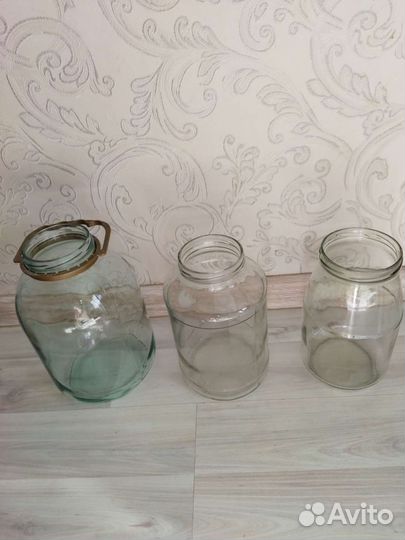 Банки под завинчи. крышку всё за одну цену