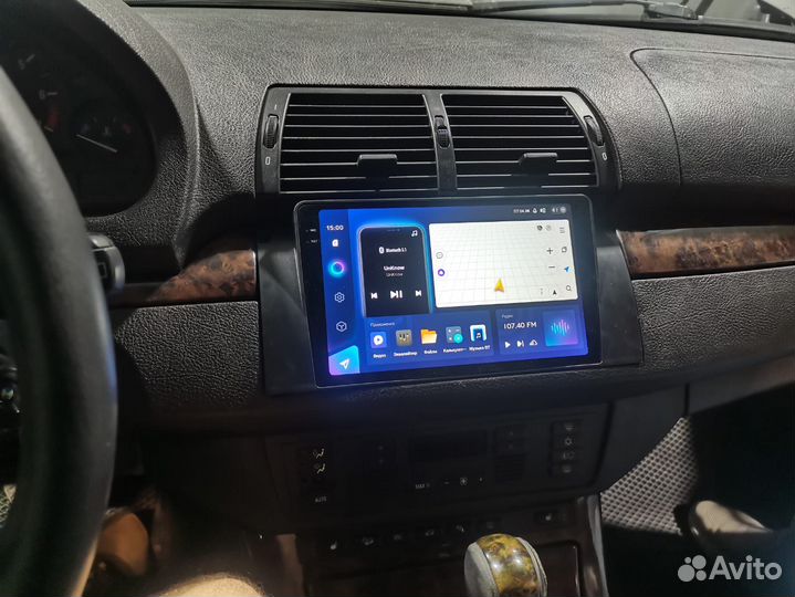 Магнитола на android BMW X5