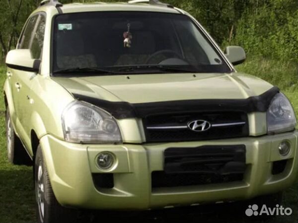 Дефлектор капота Hyundai Tucson (2004-2010)