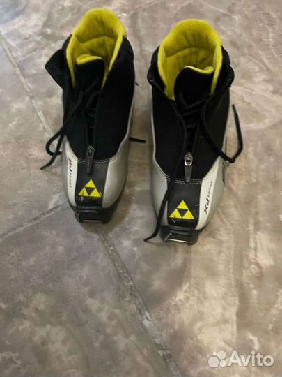 Лыжные ботинки fischer 34 размер детские