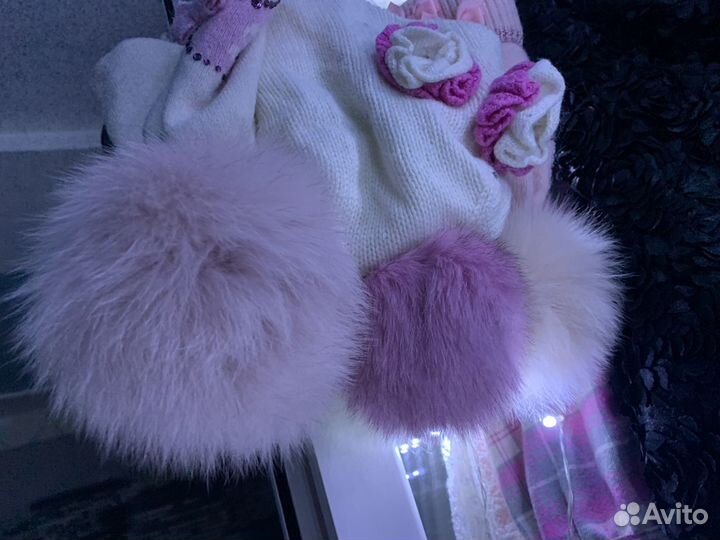 Шапки шерстяные зима, размер 52-54