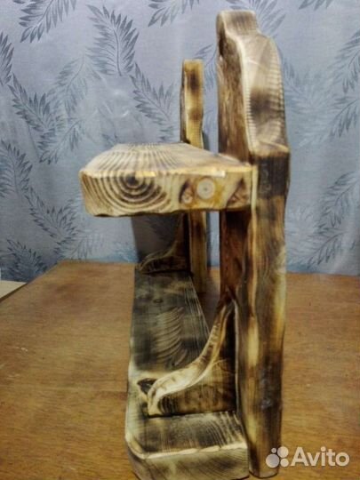 Полочка настенная деревянная