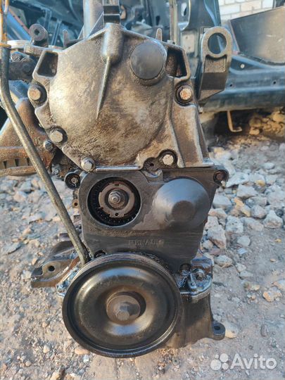 Двигатель renault logan 1.4