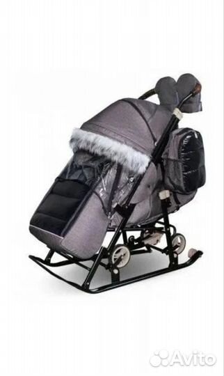 Детские санки коляска