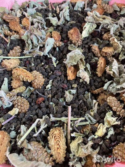 Иван-чай цельнолистовой гранулы двойной ферментаци