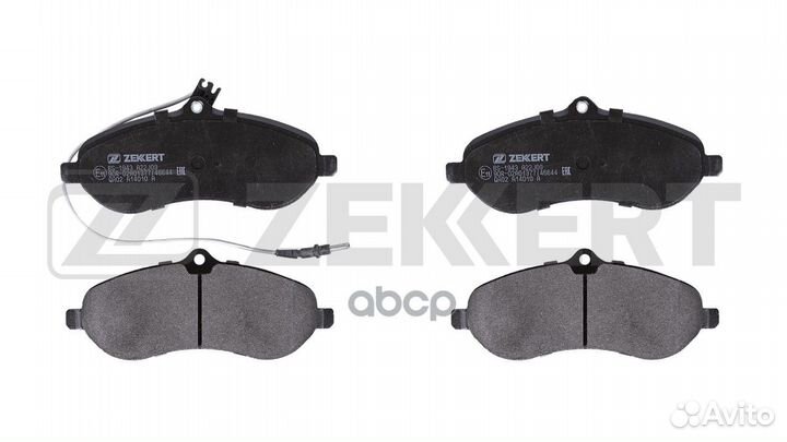 Колодки торм. диск. передн. Citroen Jumpy II 07