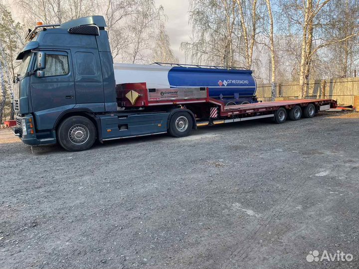 Полуприцеп трал (тяжеловоз) Langendorf Низкорамный, 2013