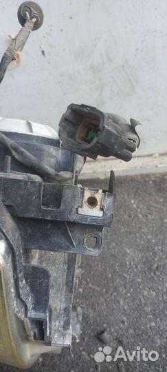 Фара и бампер