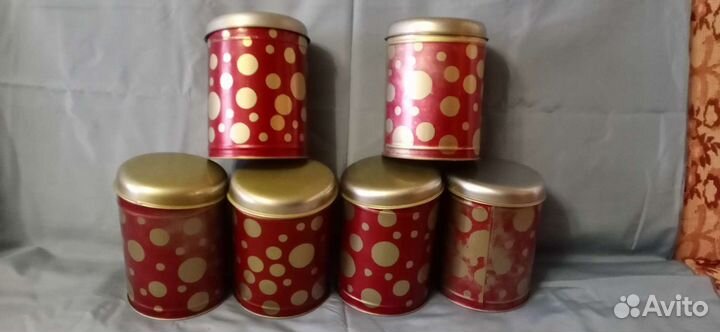 Набор банок для сыпучих